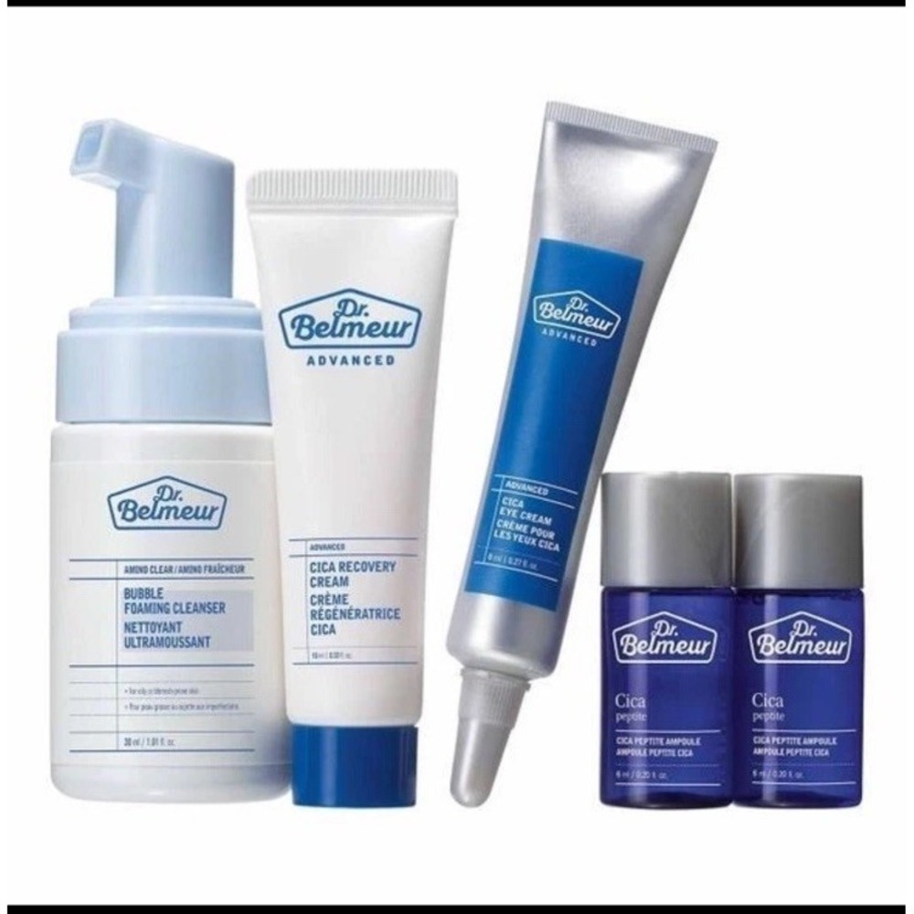 Dr. Belmeur Daily Skin care Kit Five (5) Travel/Trial Sizes Limited Edition New! - Picture 3 of 3